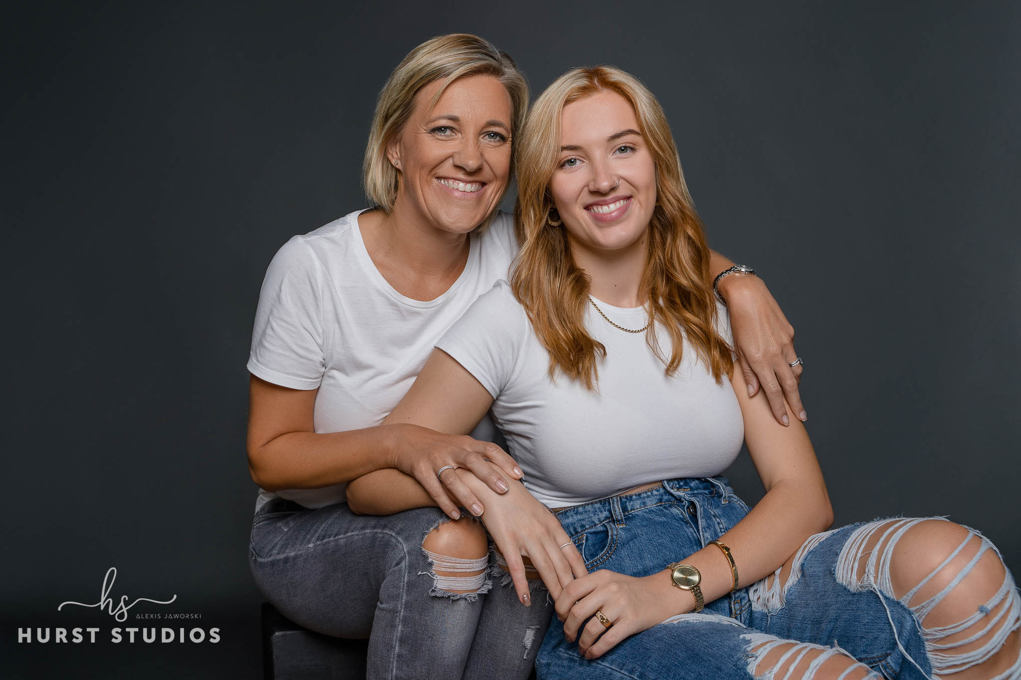 Mother and daughter portrait berkshire