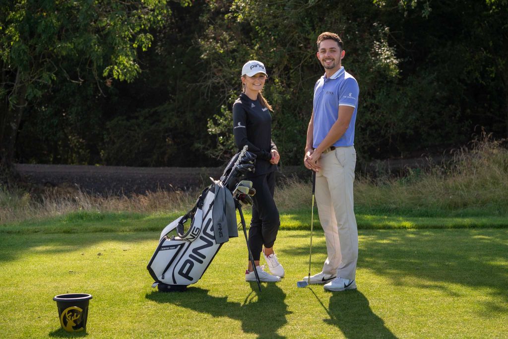 Sophie and Marco Penge golf professionals