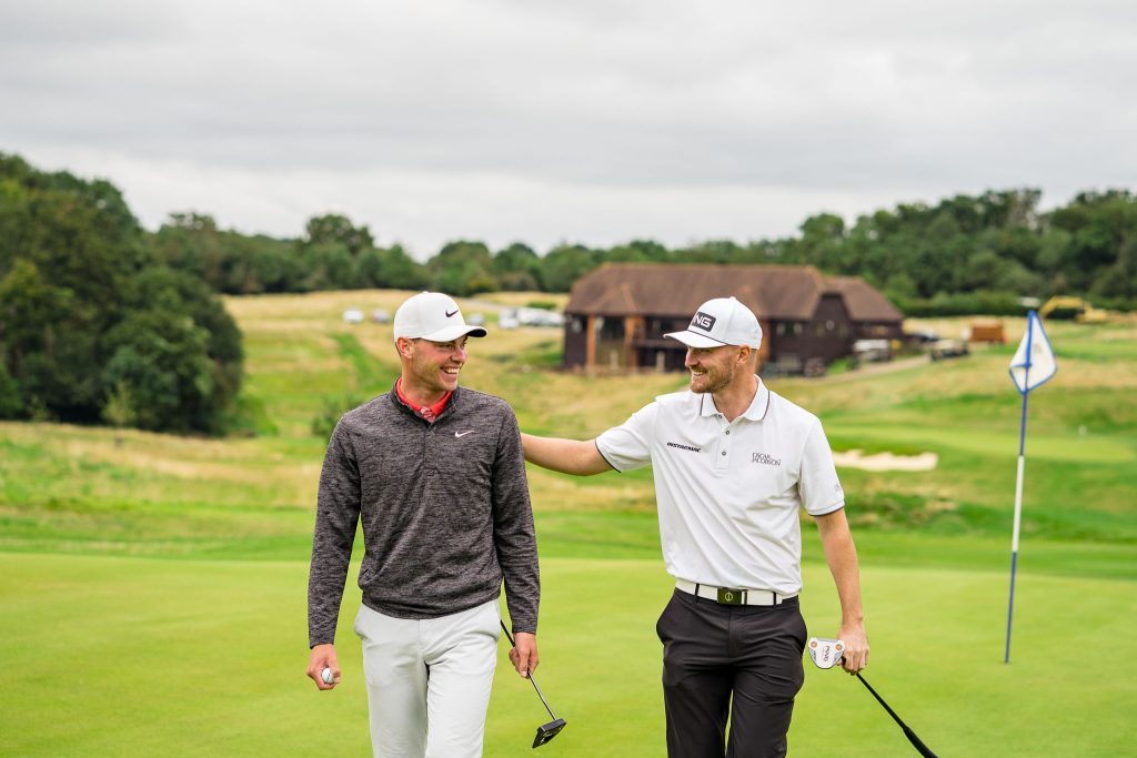 Sam Broadhurst and Jack Davidson Professional golfer